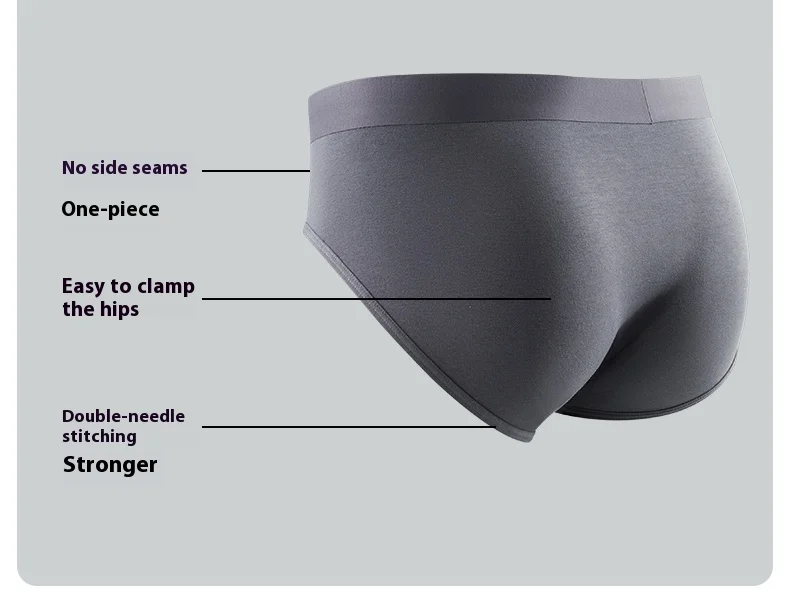 New Arrival Men's Underwear Breathable  Antibacterial Cotton Men's Briefs Cotton Men's Underpants Custom OEM Supplier