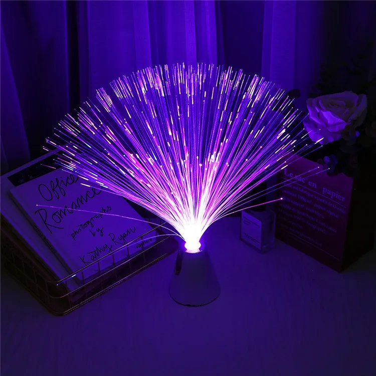 Luminous starry sky shape wedding party christmas decoration LED optic fiber gypsophila light