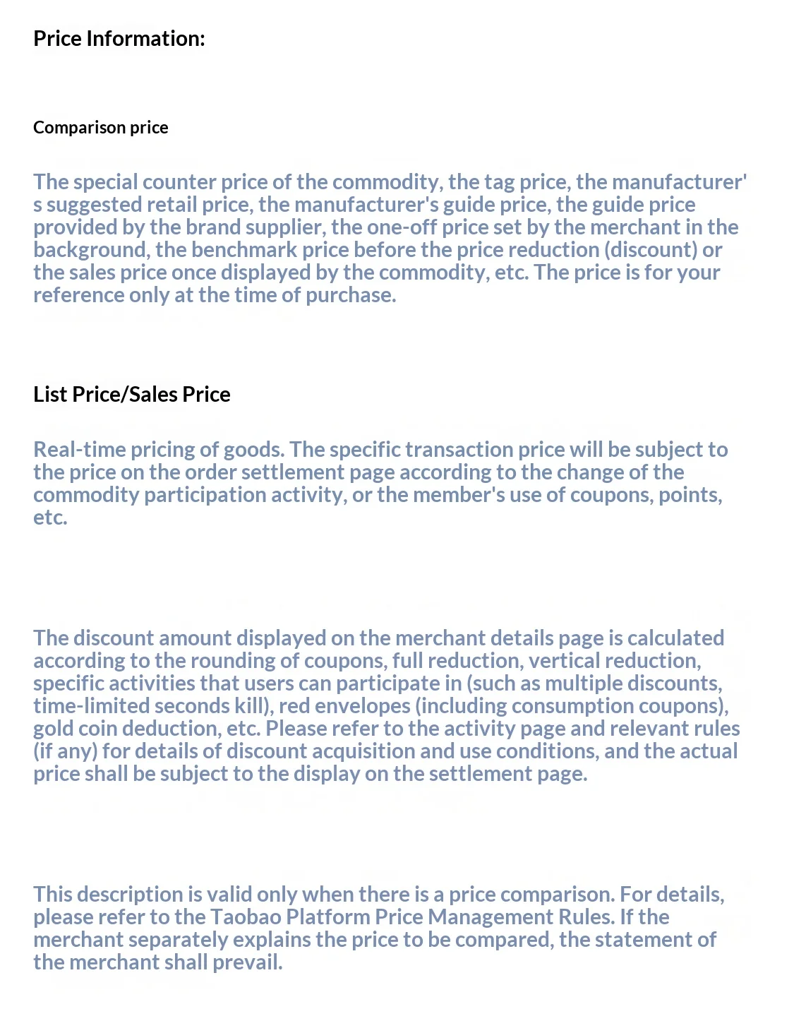 Extended company profile