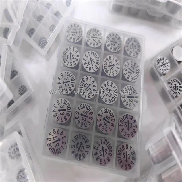 Date Code Inserts Date Stamps Date Marked Indicator for Injection Mold ...