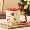 Santa Claus Cup - Cup Lid Spoon