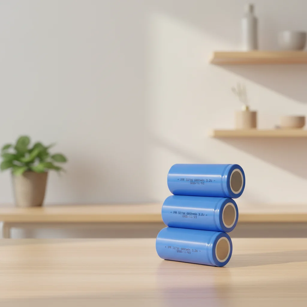 IFR32700 Rechargeable LiFePO4 Battery Cell 6000mAh 3.2V High Power Long Life 2000-3000 Cycles for E-bike Solar Light Camera H499b725be59a4dd98d61a28b2c250b92m