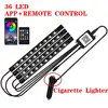 36LED Cigarette Lighter+APP+Remote