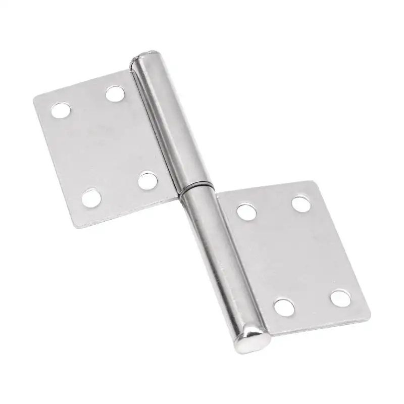 Stainless Steel Wooden Door Flag Hinge Detachable Butt Flag Flush Hinge for Window Cupboard Door