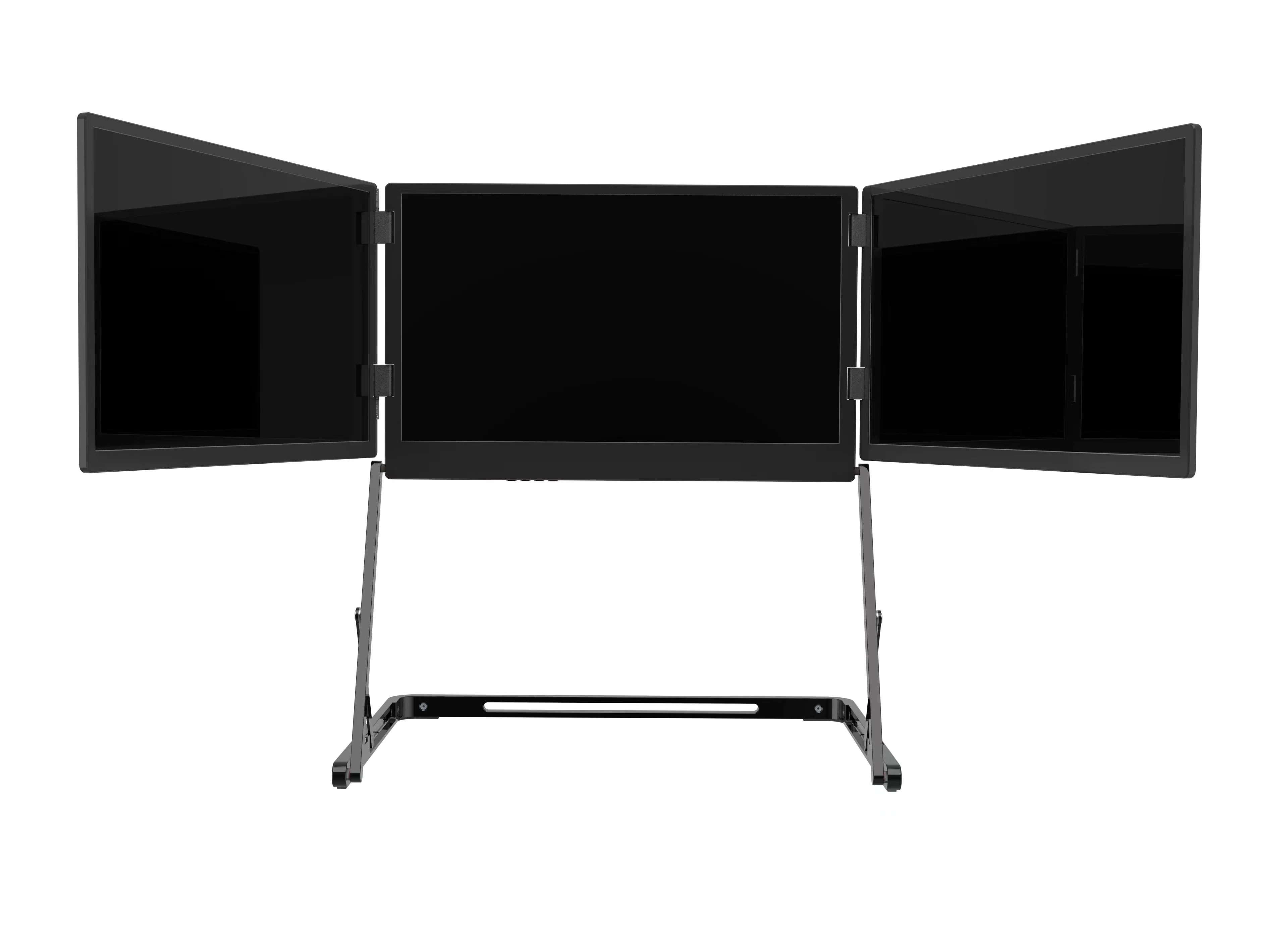 トリプルポータブルモニターラップトップ用TriCreate 15.6