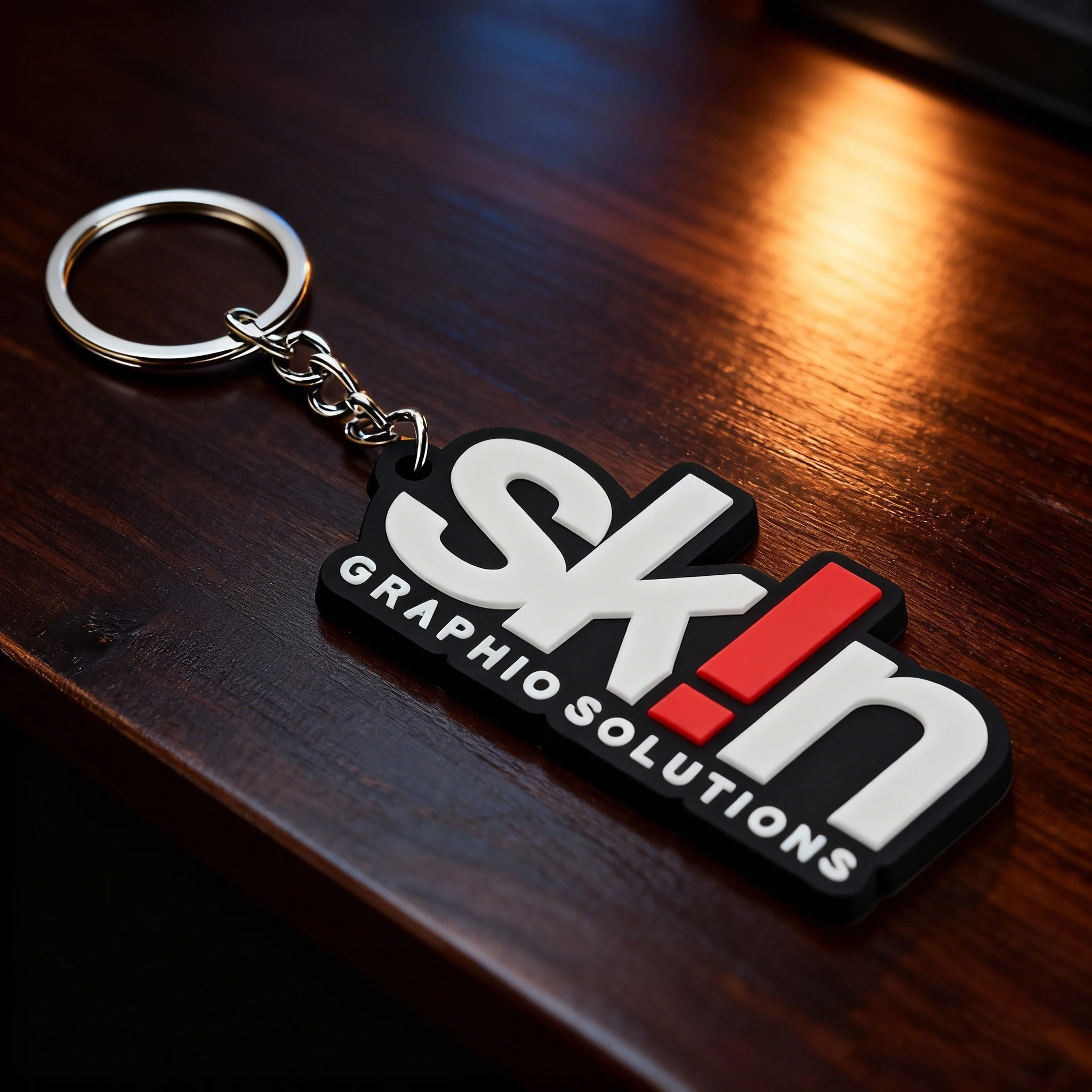 Customized Double Side Logo Soft PVC Keychains Keyholder Personalized ...