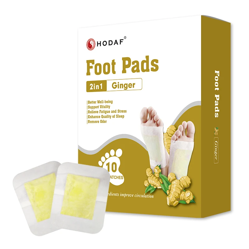 HODAF Bambus essig Ingwer Detox Fu pflaster mit Aromen Toxin entfernung  Healthcare Pads