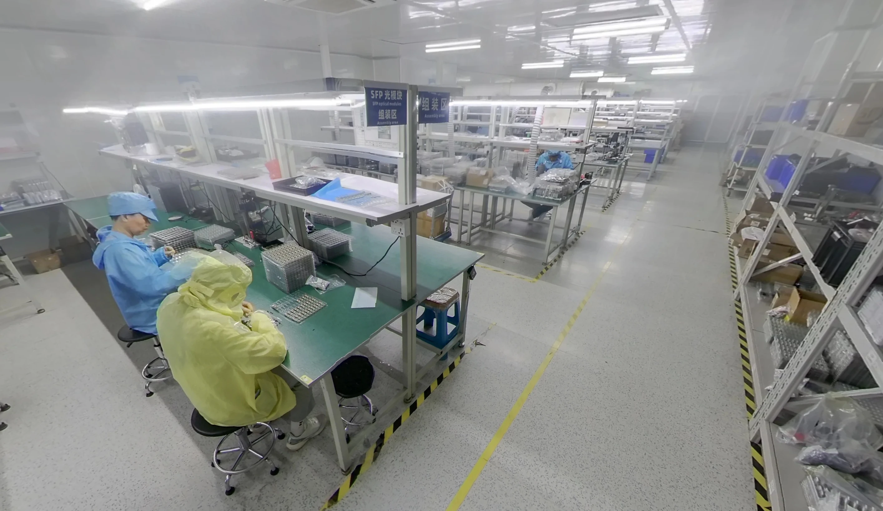 1m LC/UPC Duplex Fiber Optic Jumper with 50/125μm OM3 Multimode and 2.0mm Diameter for High-Density Cabling