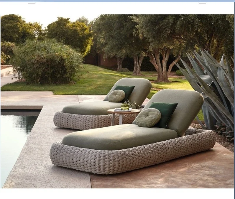 Morden patio garden set high quality outdoor furniture braiding sofa