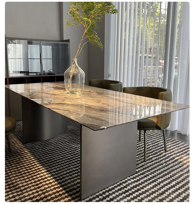 Modern Luxury Natural Stone Marble Top Marble Table Natural Stone ...