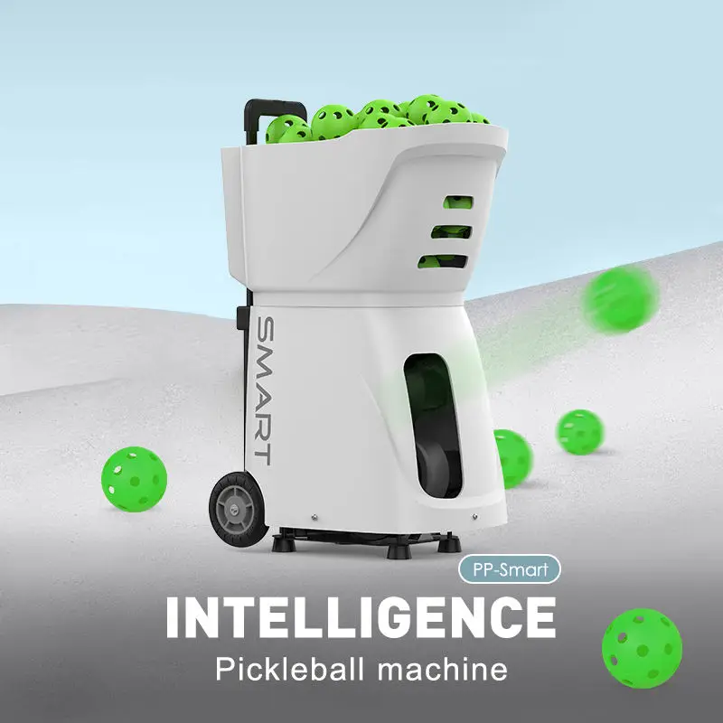 Drop shipping Smart Pickle Ball Feeding Machine Pickleball Throwing Machine for Training With APP Remote Control supplier