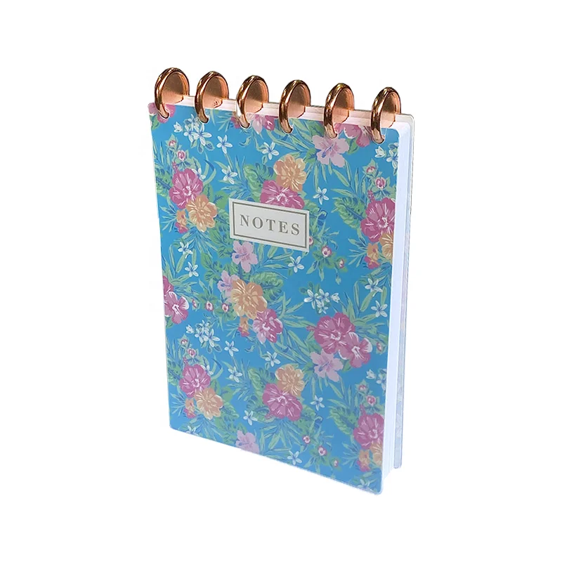 Mushroom Hole Buckle Loose Leaf  Notebook PP Cover Ringbook