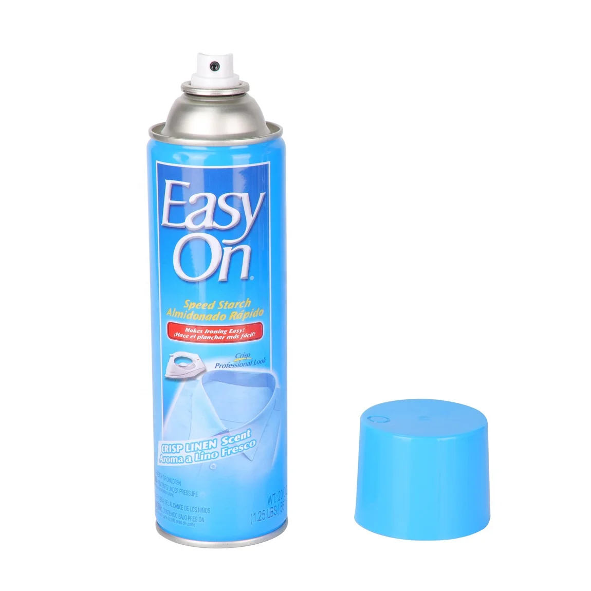 Manufacturer Easy on Spray Starch Aerosol Fabric Speed Laundry