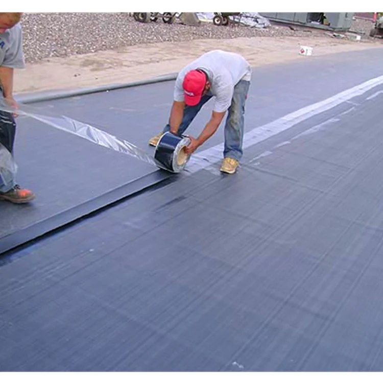 
 Высококачественный Белый Черный антивозрастной кровельный EPDM резиновый водонепроницаемый мембранный лист, цена  
