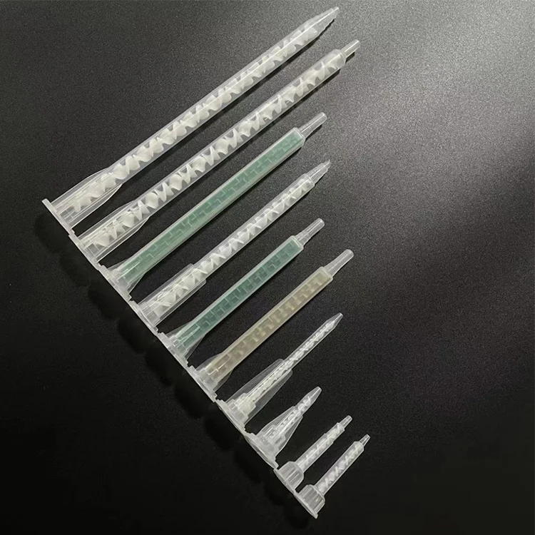 Ma5.417epoxy Square Static Mixer Tip Mixing Tube For Duo Pack Epoxies