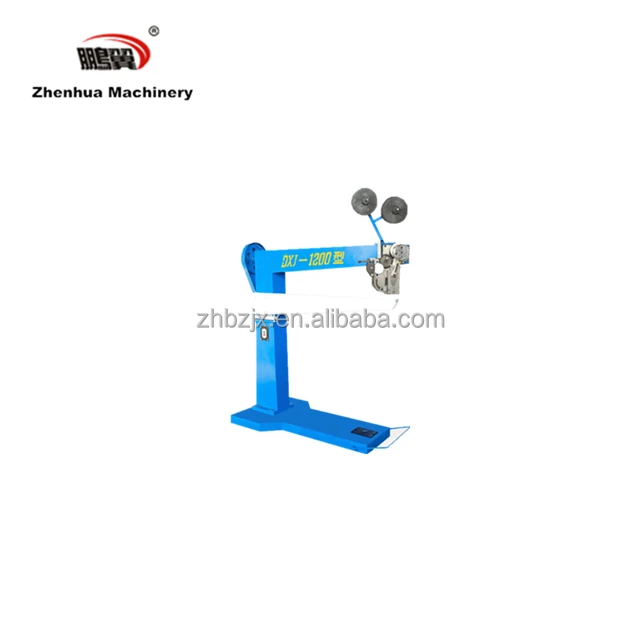ZHENHUA DXJ Manual Corrugated Carton Box Packing Nailing Stitching Machine