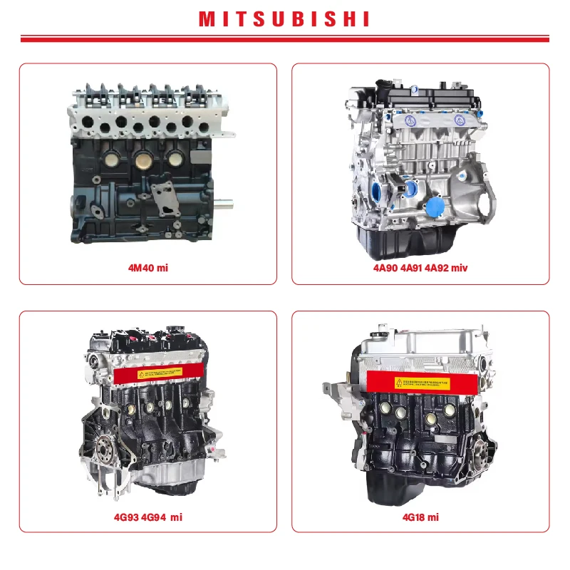 6g Engine New 6G72 Engine Block Assembly for Mitsubishi Galant V6 Long Block 6G72 ...