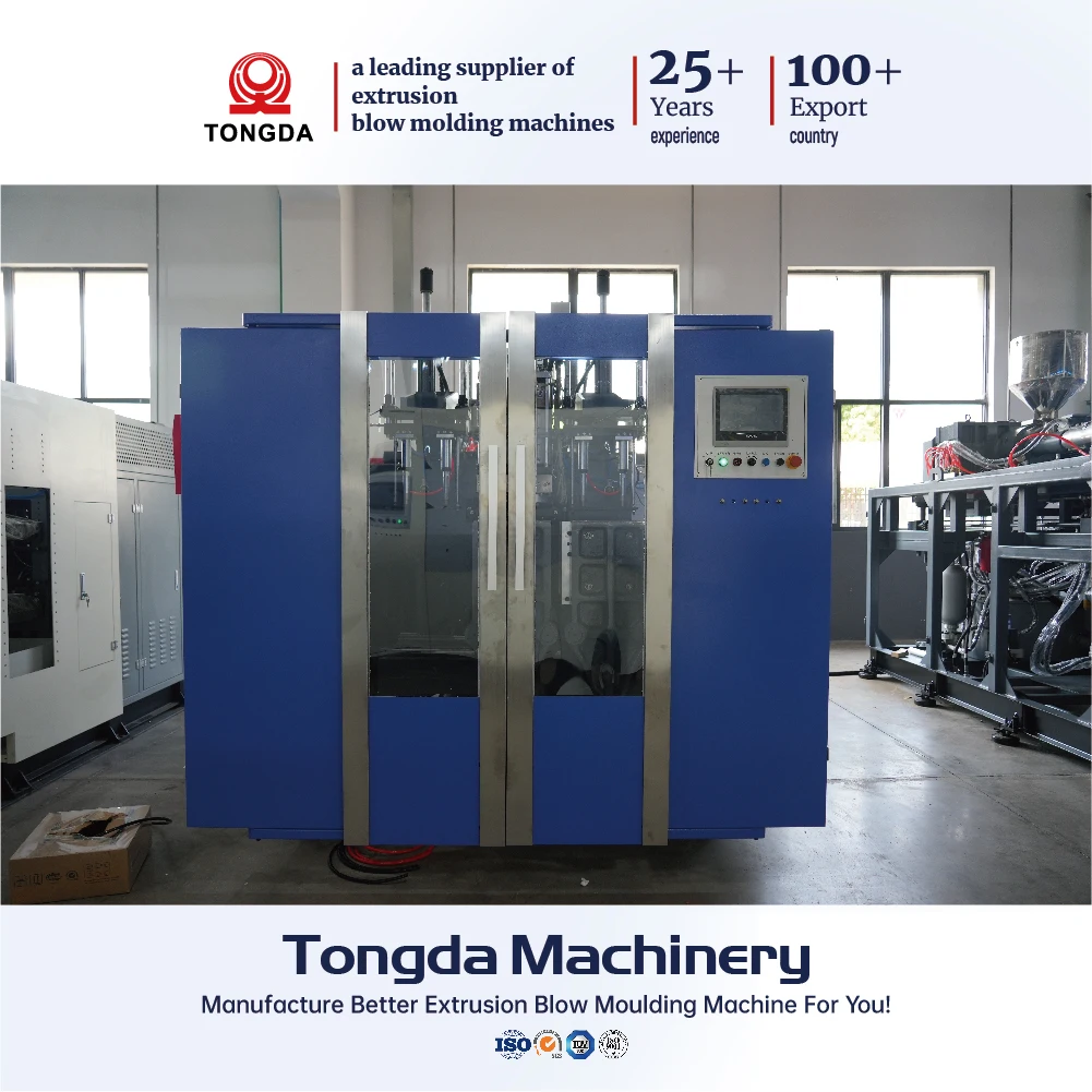 2 Liter Full Automatic Double Station Extrusion Blow Molding Machine HDPE Double Head Detergent Bottle Making Machine