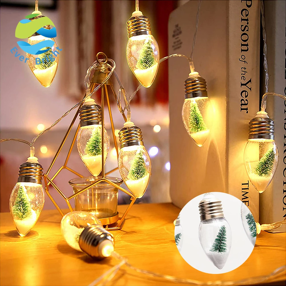 Ever Bright 4.4ft 10 Led Ball C9 With Tree Bulb Christmas String
