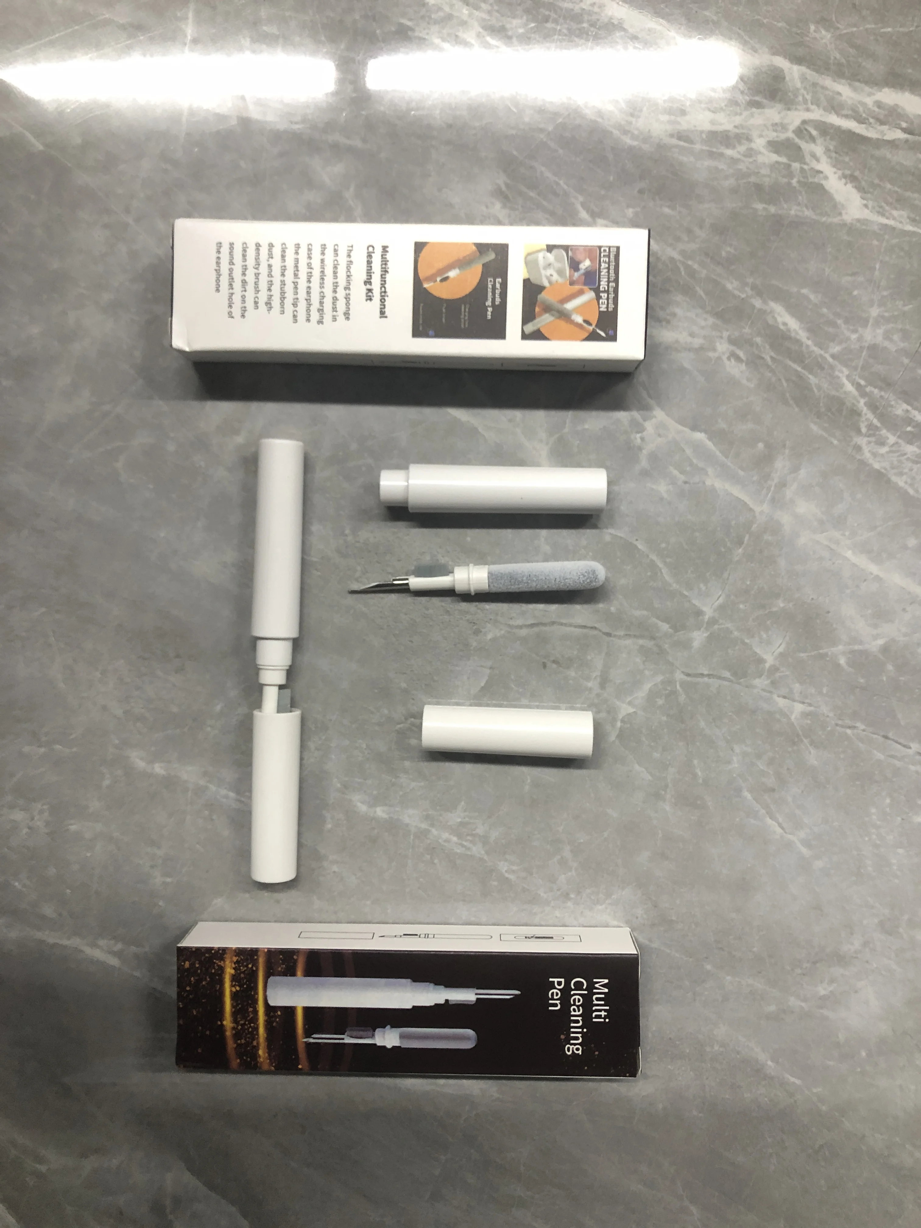 Double Head Design Multipurpose Cleaning Brush Pen Earphone Charging Case Cleaning Tools For