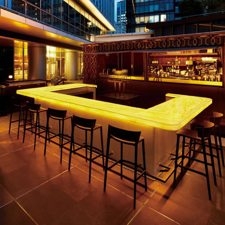 LED Portable Bar Modern Bar Furniture for Restaurants