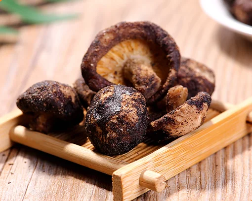 Wholesale Price VF Shiitake Mushroom Vegetables Healthy Snacks Vaccum Fried Mushroom details