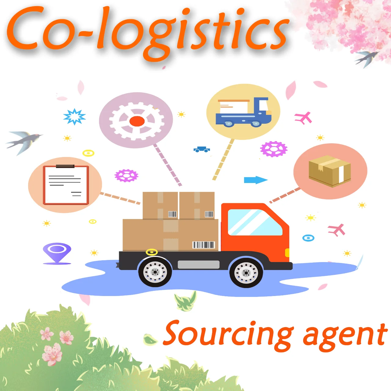 От двери до экспедитор грузов yiwu из