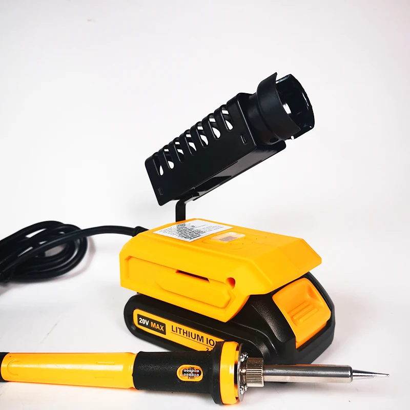 Electric Digital LCD Cordless Soldering Iron Station For Dewalt 20V Max Battery