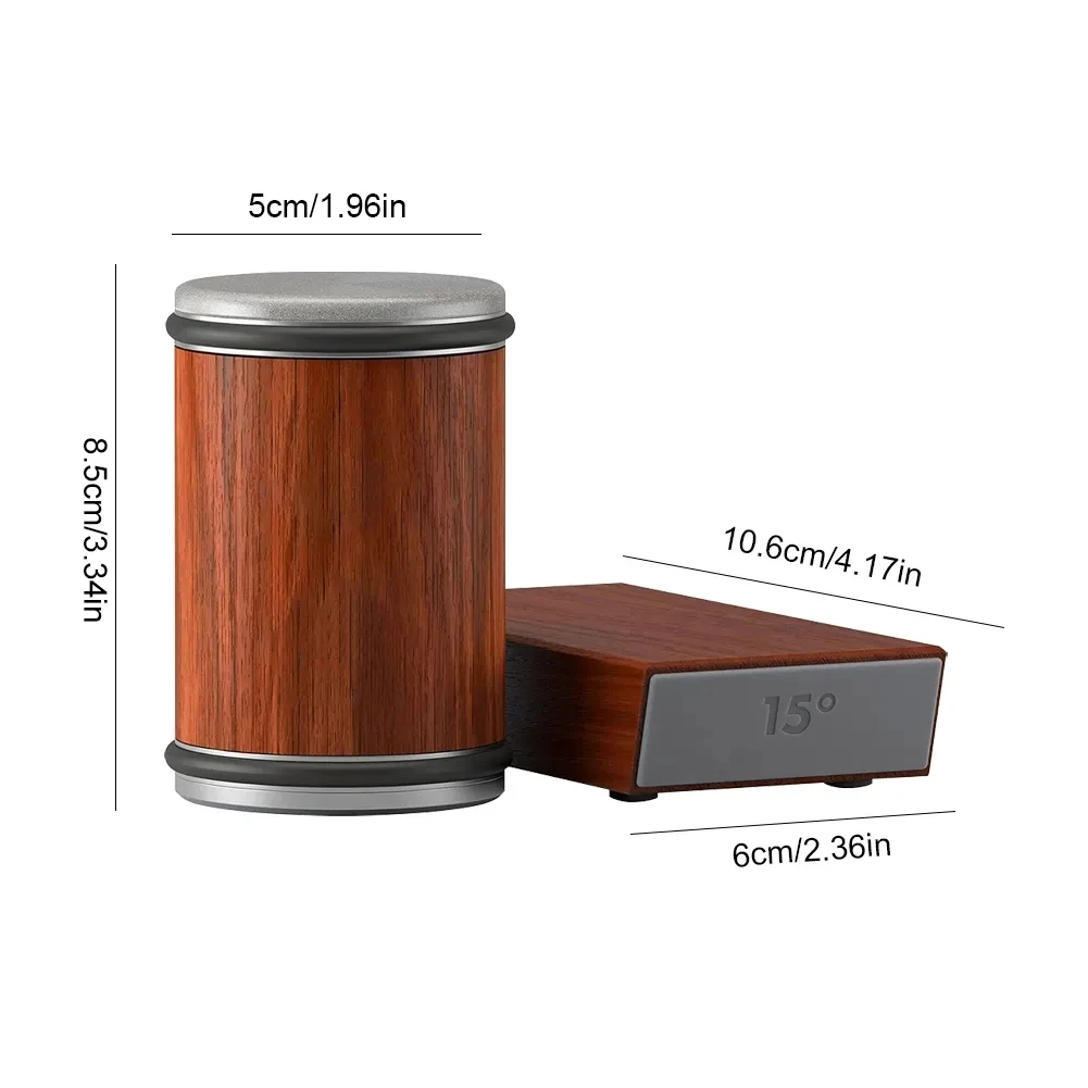 Rolling Knife Sharpener Kitchen Detachable Sharpening Stone Kit Manual Diamond Knife Sharpener Roller Set for Knives
