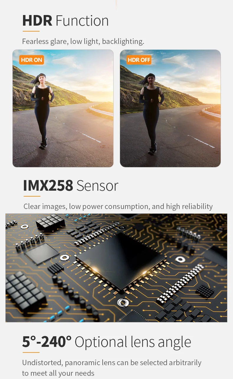 DGZX IMX258 4K HDR Mini Camera 13MP Mobile Terminal Digital Zoom Lens Module Mipi Small DIY Cam Recorder插图4