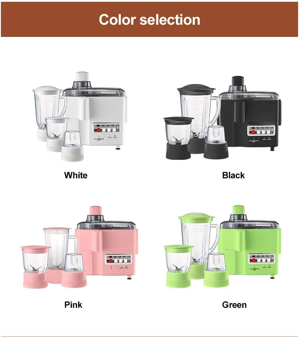 Quality Blender For Smoothies Electric Blender Mixer Grinder Machine Blender And Food Processor manufacture