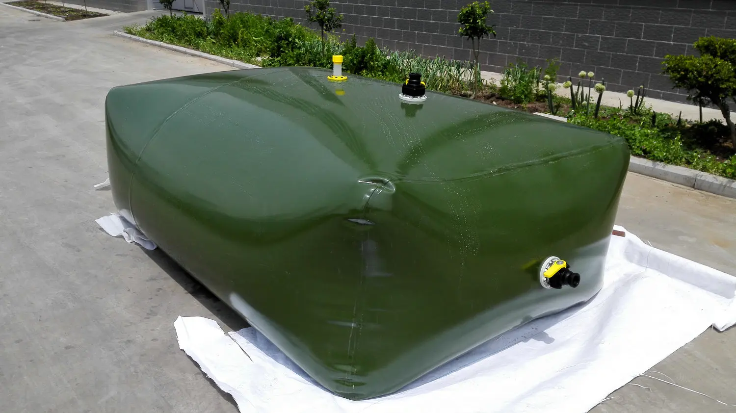 5000L Liter Collapsible Inflatable Potable PVC Biogas Foldable Storage Water Bladder Flexible Tank