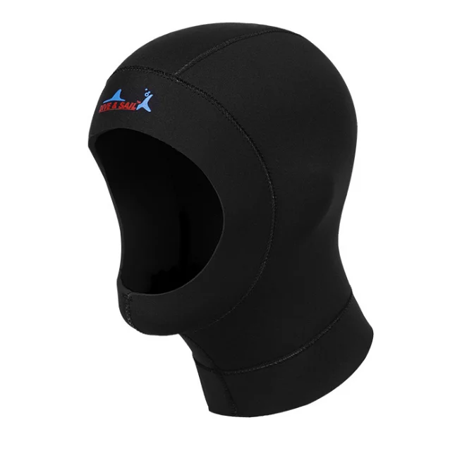 Women Men UV Protection Wetsuit Hood Swimming Snorkel Cap Scuba Diving Mask 
