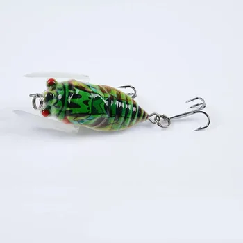 Cicada Lifelike Topwater Fishing Lures Popper Topwater Lure for Bass Hard Plastic Bass Fishing Lure – Popper – view 4