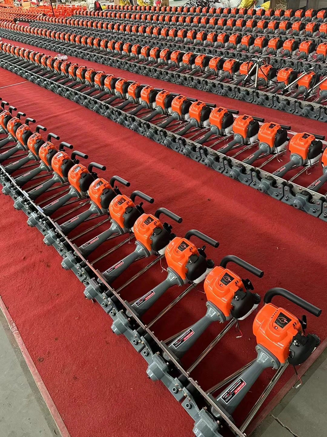 Factory Price Gasoline Roller Vibratory Leveling Curb Construction Machinery Ruler Concrete Laser Screed Machine