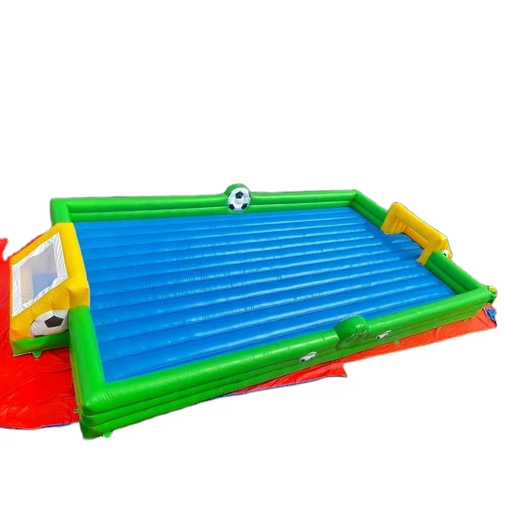 PVC Assurance Portable Inflatable Soccer Field Inflatable Football Field Inflatable Football Pitch for Kids