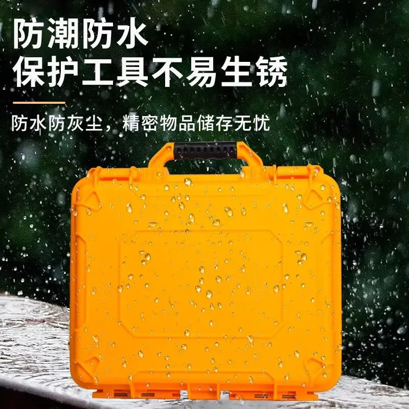 Durable Anti-Extrusion Anti-Fall Plastic Toolbox Large Capacity Portable Emergency Storage Box