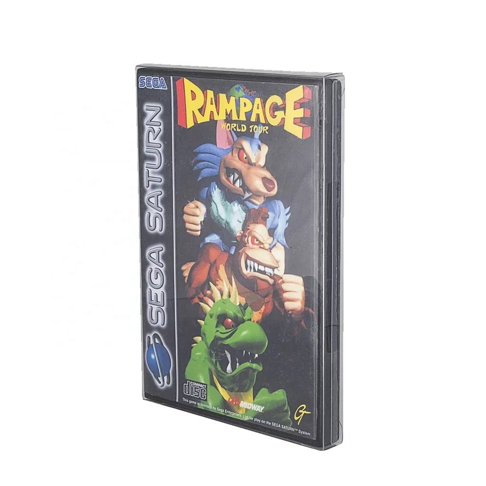 Transparent Hard PET Box Card Video Game Protector