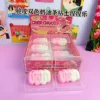 two-tone cream pink+white