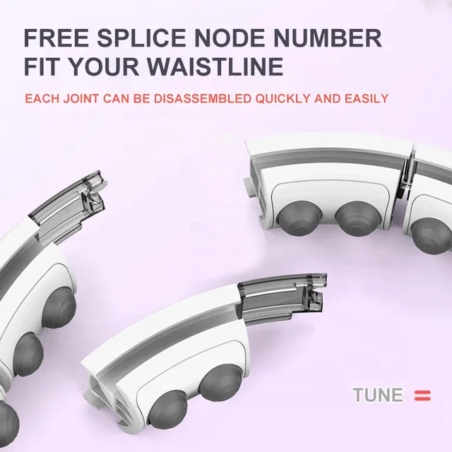 Низкая цена оптовая продажа кольцо хула умный 24 съемные упражнения Смарт хула рейфен обручи с потерей веса