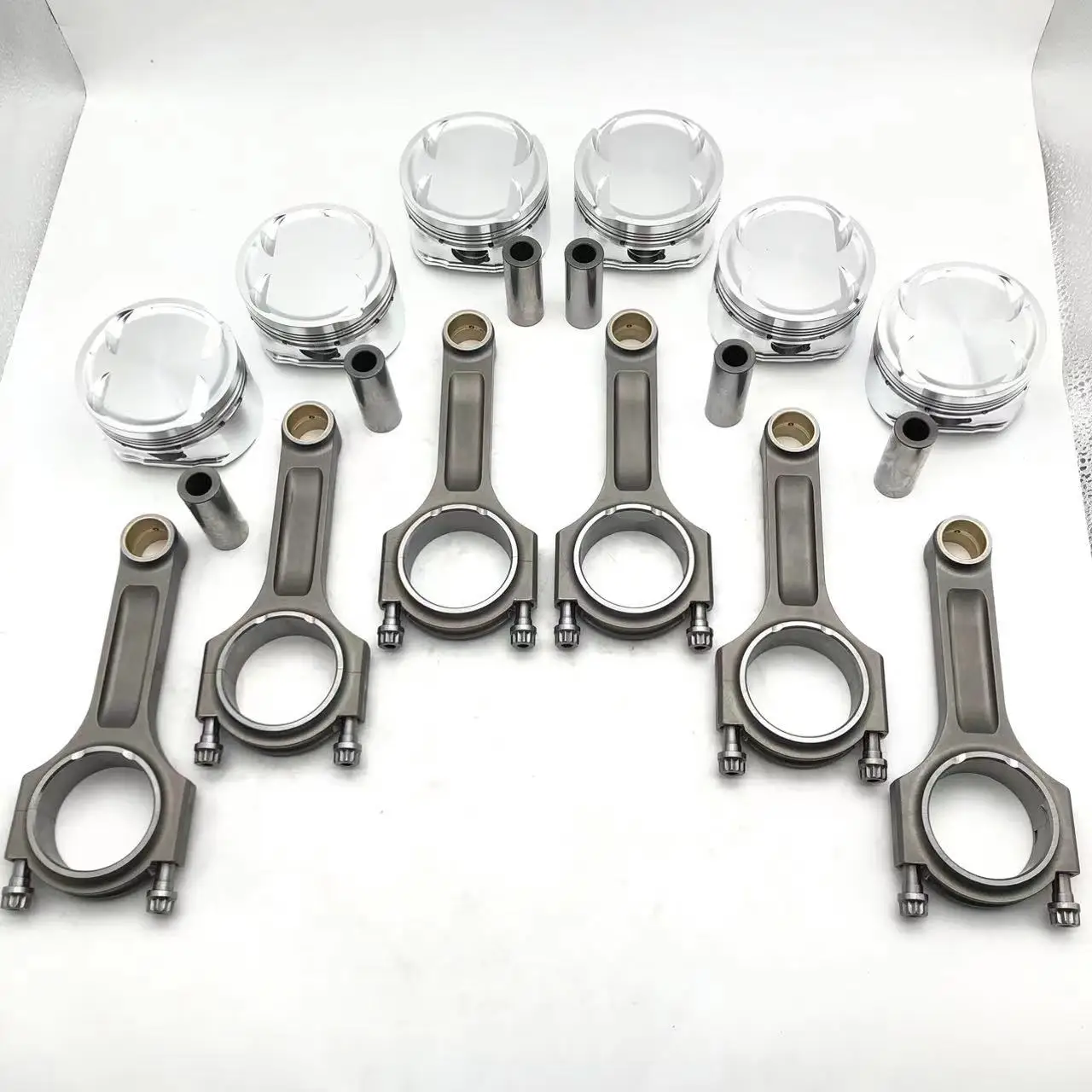 86mm/86.5mm/87mm Cr 9.01/101 2jz Gte Piston Rod Kit Pistons Connecting Rods For