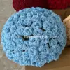 80cm white rose