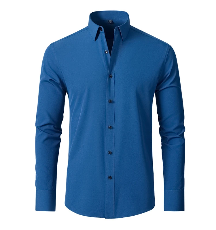 Oem/odm Designed Mens Dress Shirt Cotton With Long Sleeve Cheap Price