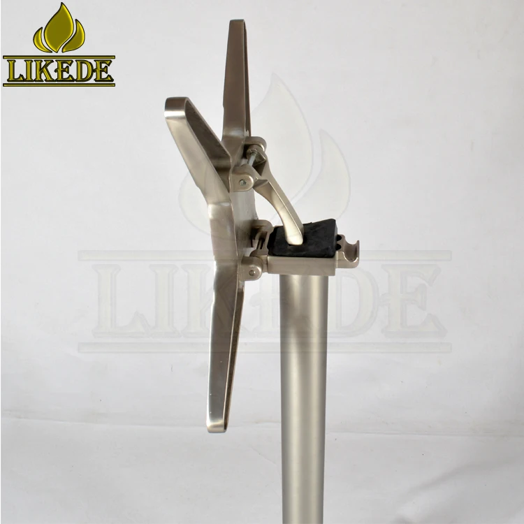 Aluminum Outdoor Folding Table Base Metal Foldable Furniture Legs for Restaurant Use