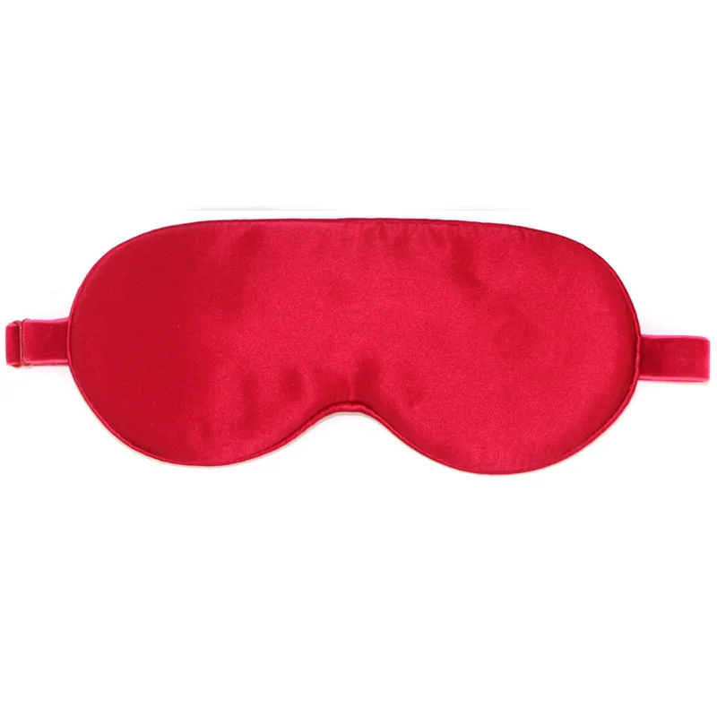 Mulberry Silk Eye Mask Velvet Elastic Strap Best Gift Satin Eye Mask