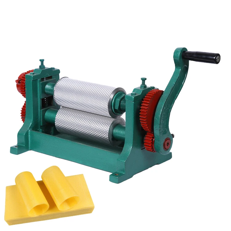 New Design Bee Foundation Making Machine Beeswax Foundation Mill