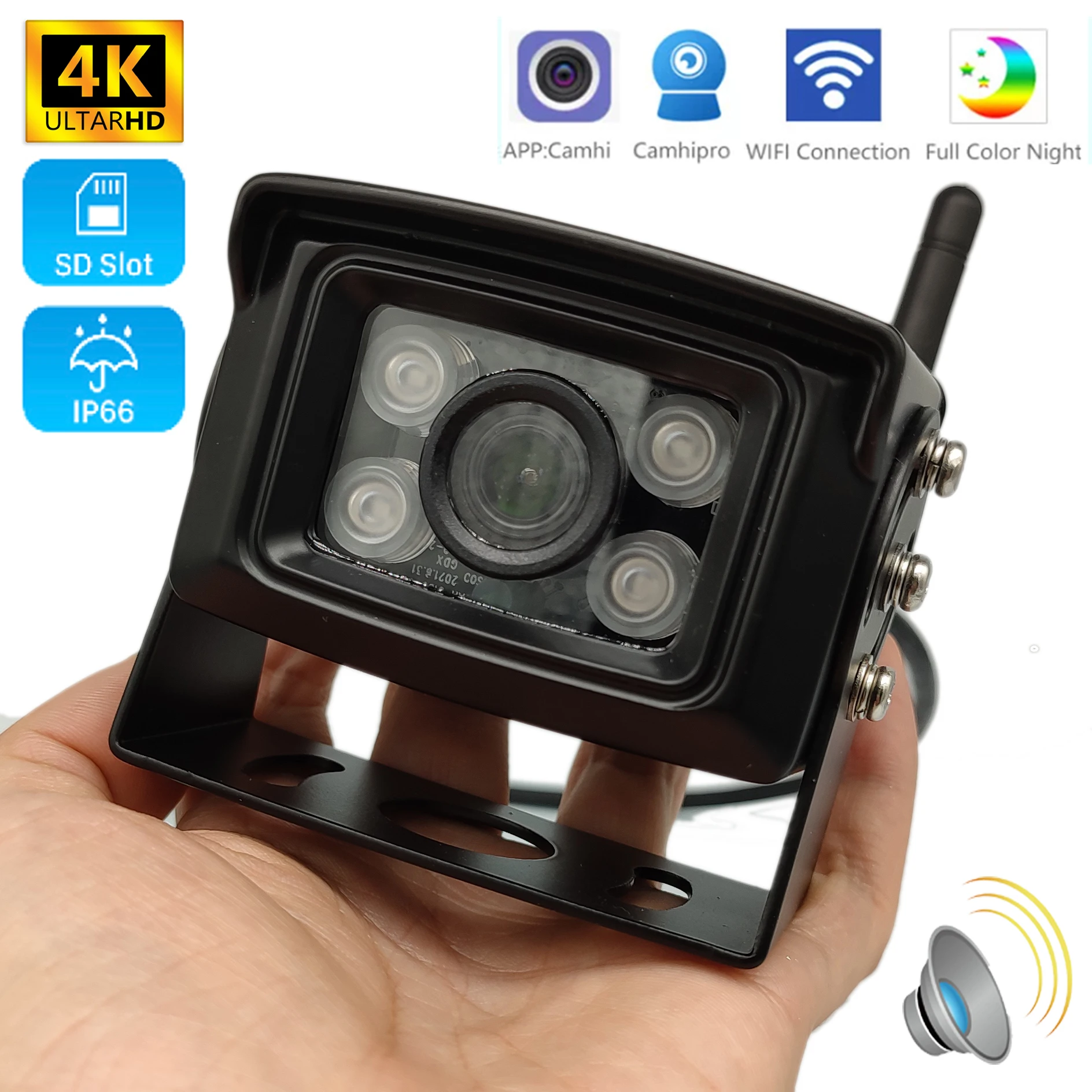 Mini Telecamera WiFi 1080P Per Interni/Esterni – Nascosta, Con Movimento E Visione Notturna, Per Casa, Auto O Bambini