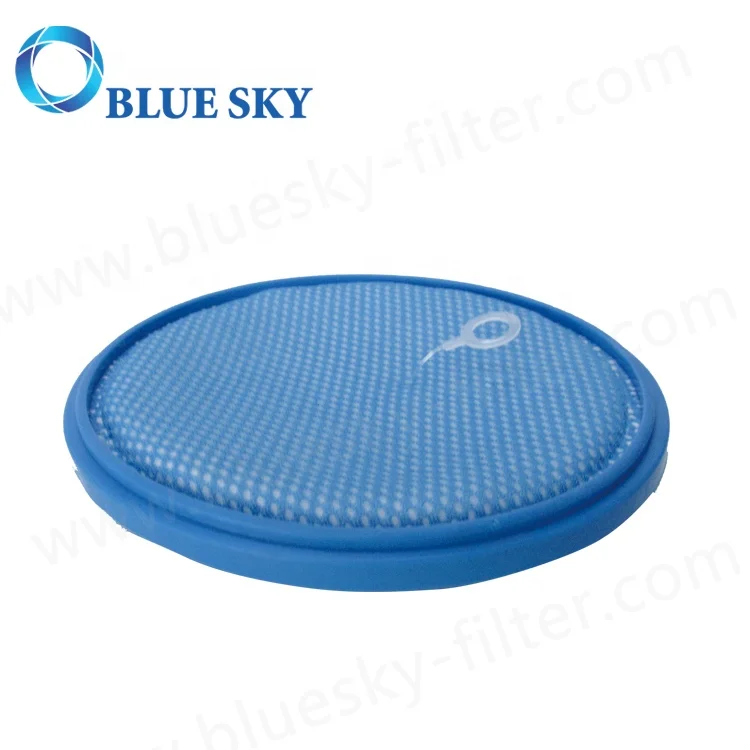 Blue Round Sponge Foam Filter Replacements for Samsungs DJ63-01285A SC21F50VA Vacuum Cleaner