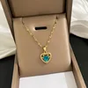 Colgante de cobre con collar de acero titanio H205