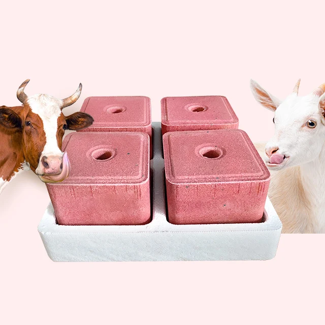 A Mineral Block Rich In Salts For Cattle And Sheep To Lick